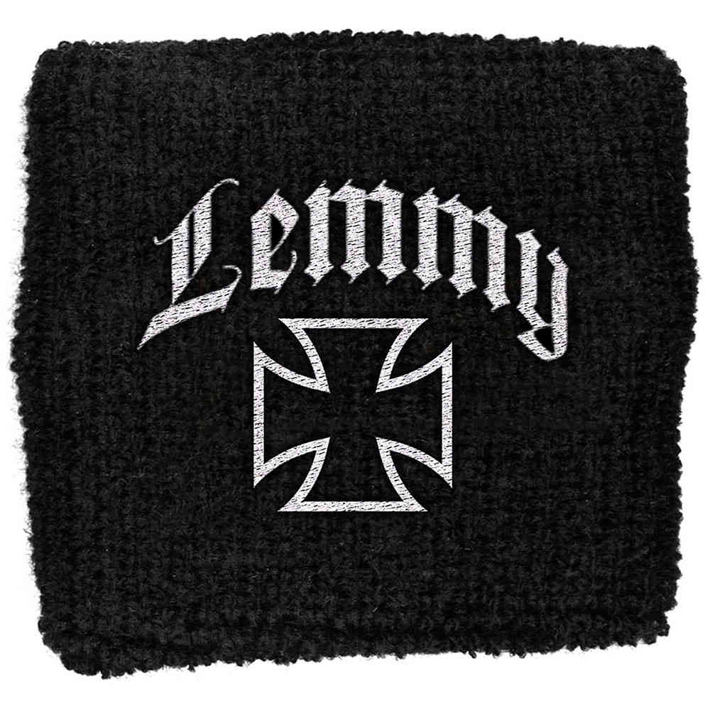 Lemmy Kilmister - Iron Cross Zweetband - Zwart